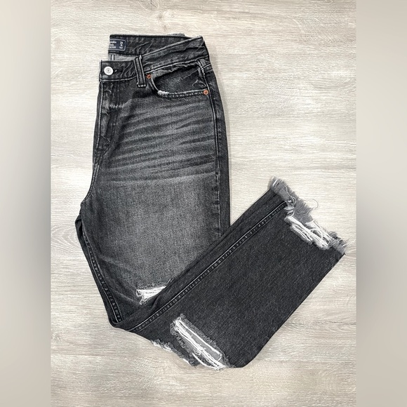 Abercrombie & Fitch Distressed Annie Girlfriend Women’s Jeans sz 29 - Picture 4 of 4